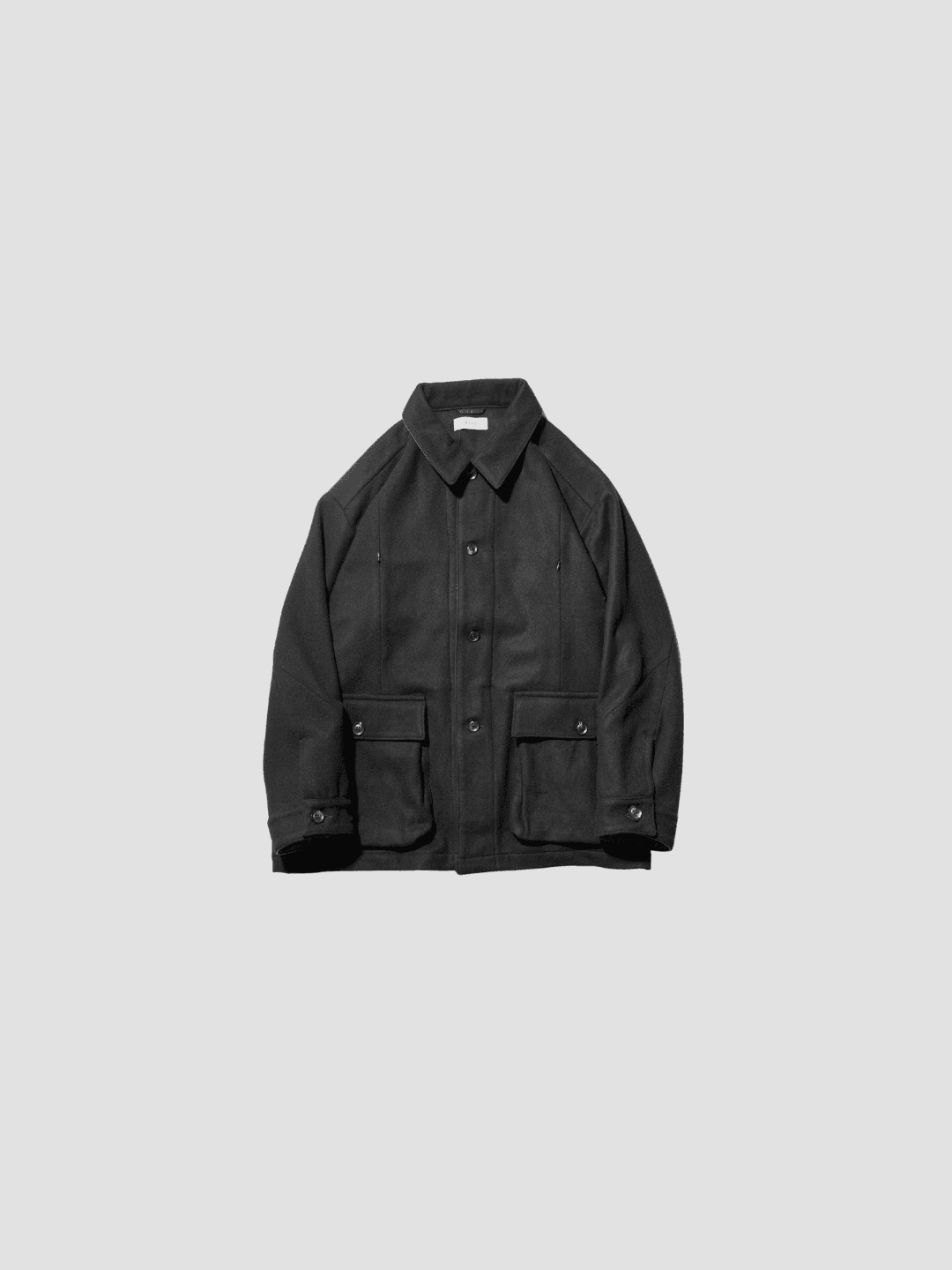 Afiit COVERALL JACKET BLACK、GREIGE(2/6)