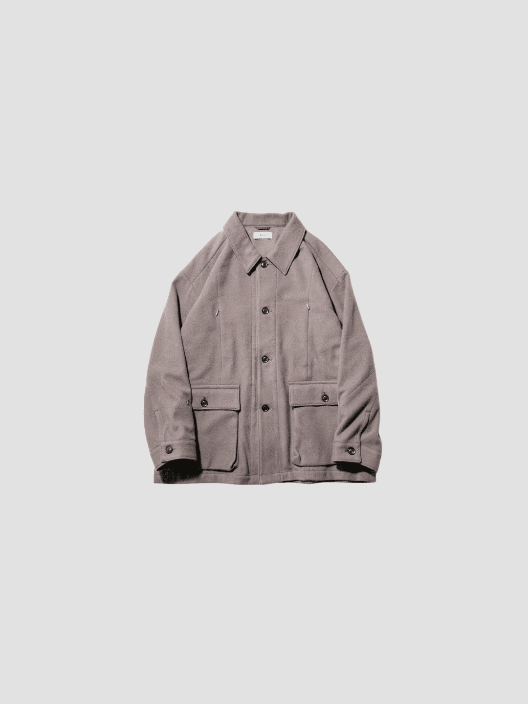 Afiit COVERALL JACKET BLACK、GREIGE(3/6)