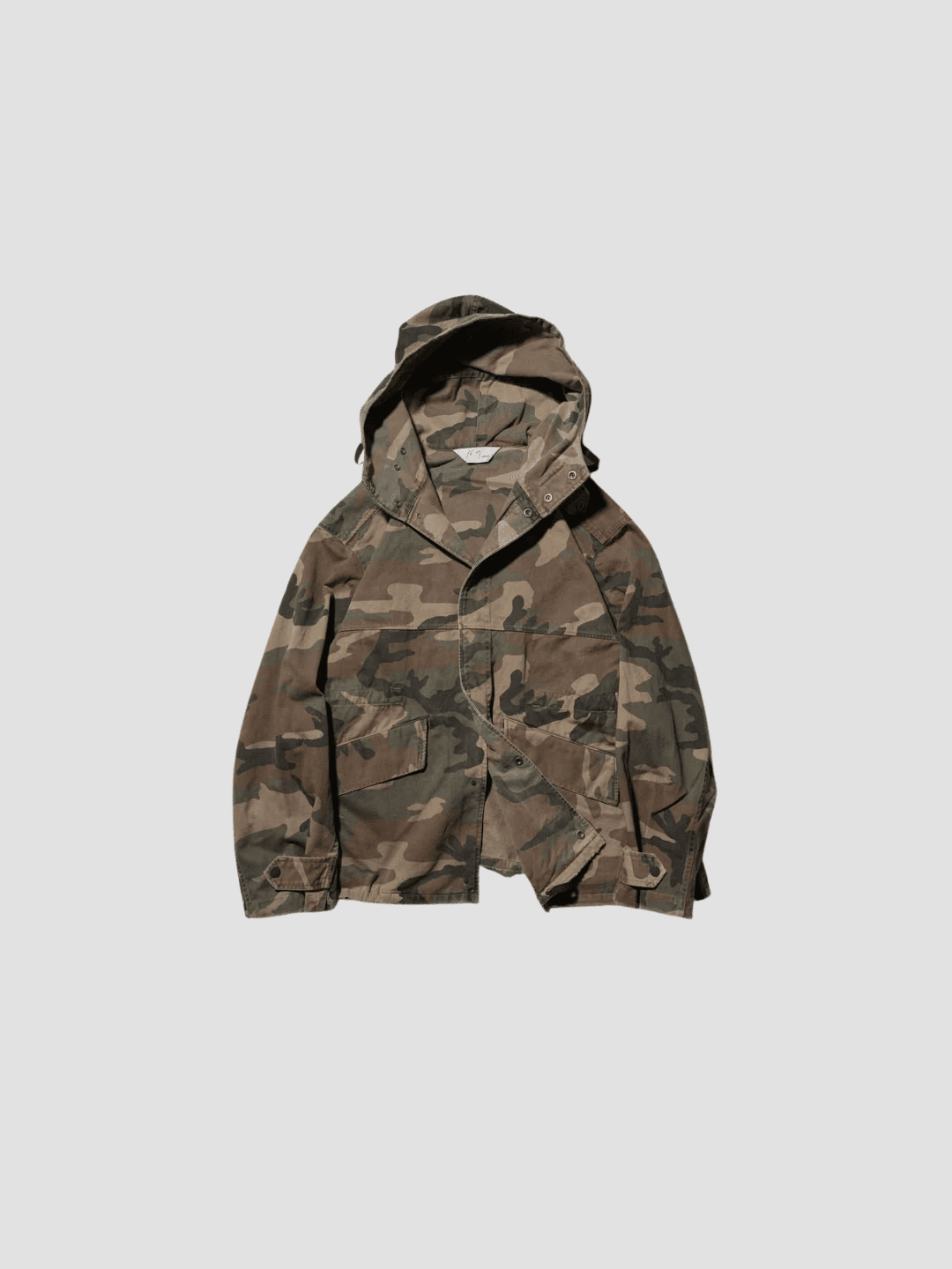 ANCELLM CAMO OVER HOODIE WOODLAND(1/2)