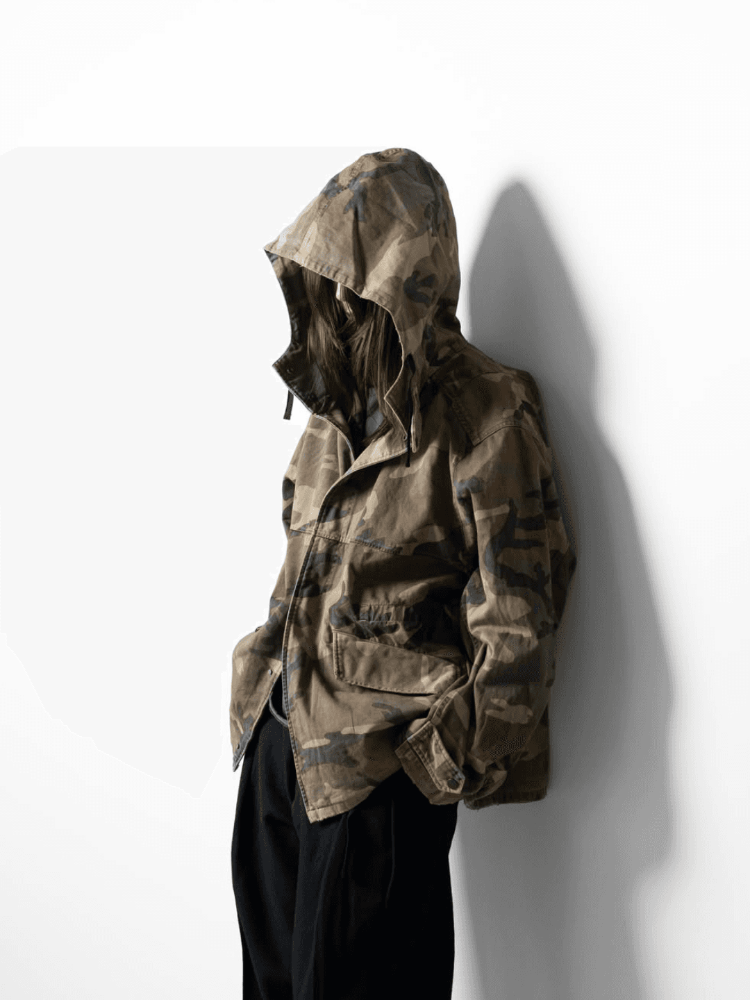 ANCELLM CAMO OVER HOODIE WOODLAND(2/2)