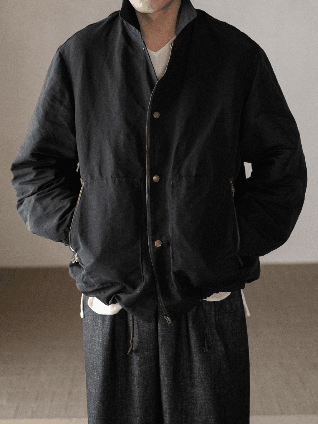 barbell object coach jkt BLACK、PURPLE(4/7)