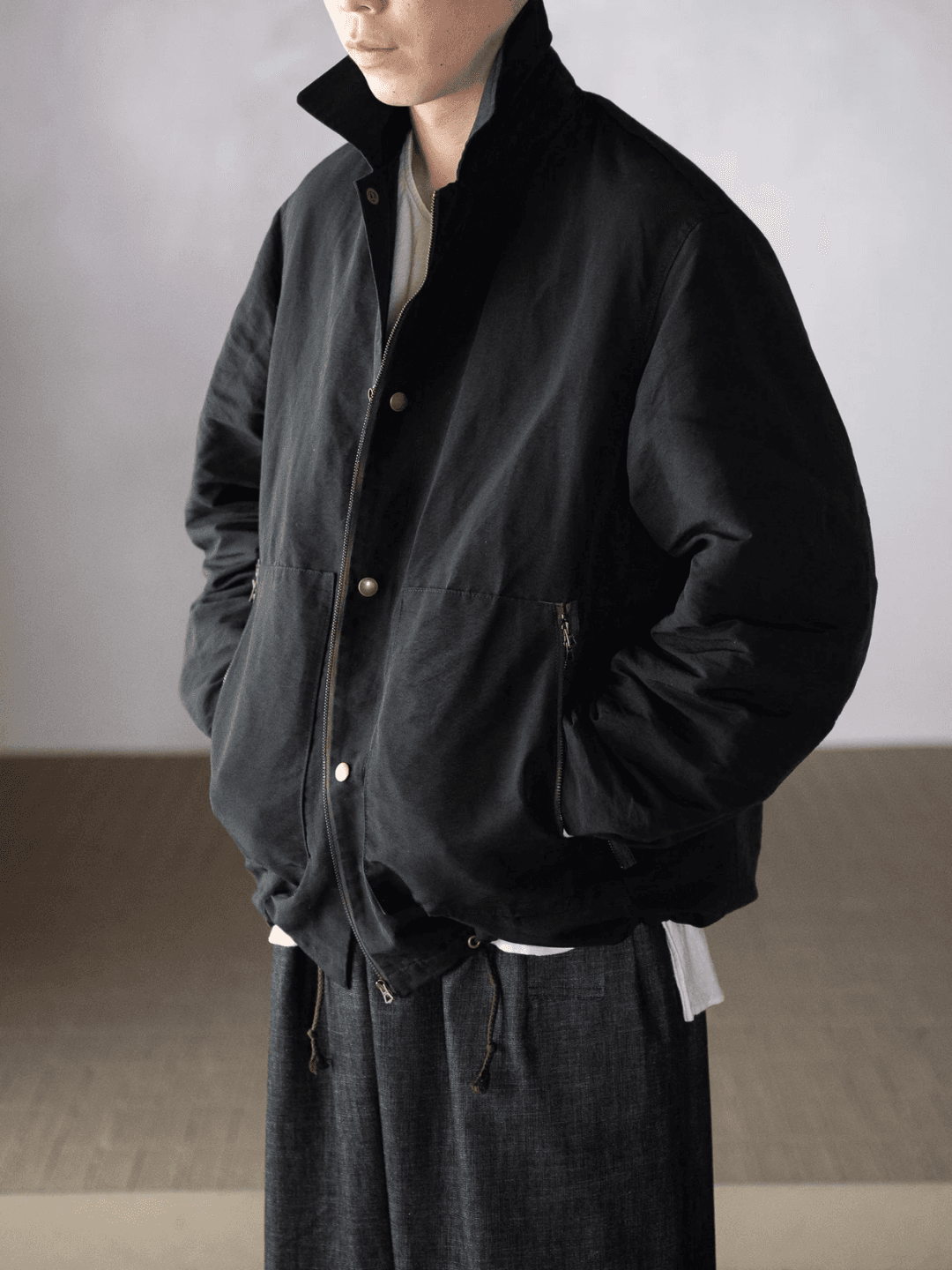 barbell object coach jkt BLACK、PURPLE(5/7)