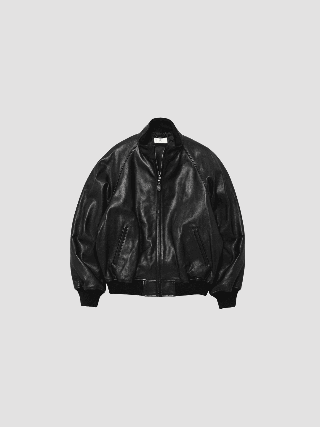 HERILL LAMBLEATHER WEEKEND JACKET BLACK