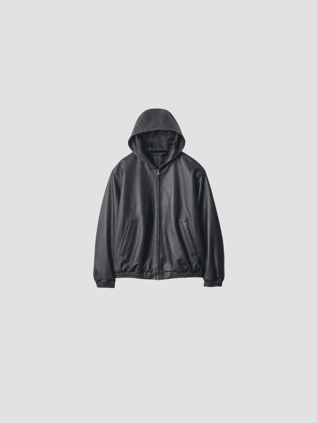ssstein LAMB LEATER HOOD JACKET BLACK、GREY BROWN(2/9)