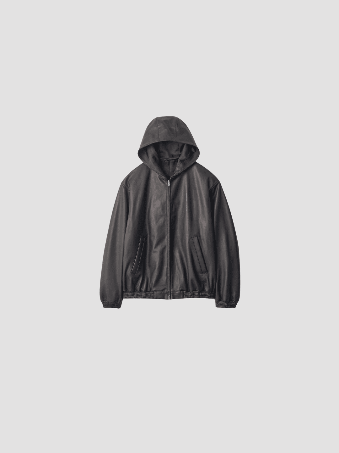 ssstein LAMB LEATER HOOD JACKET BLACK、GREY BROWN(3/9)