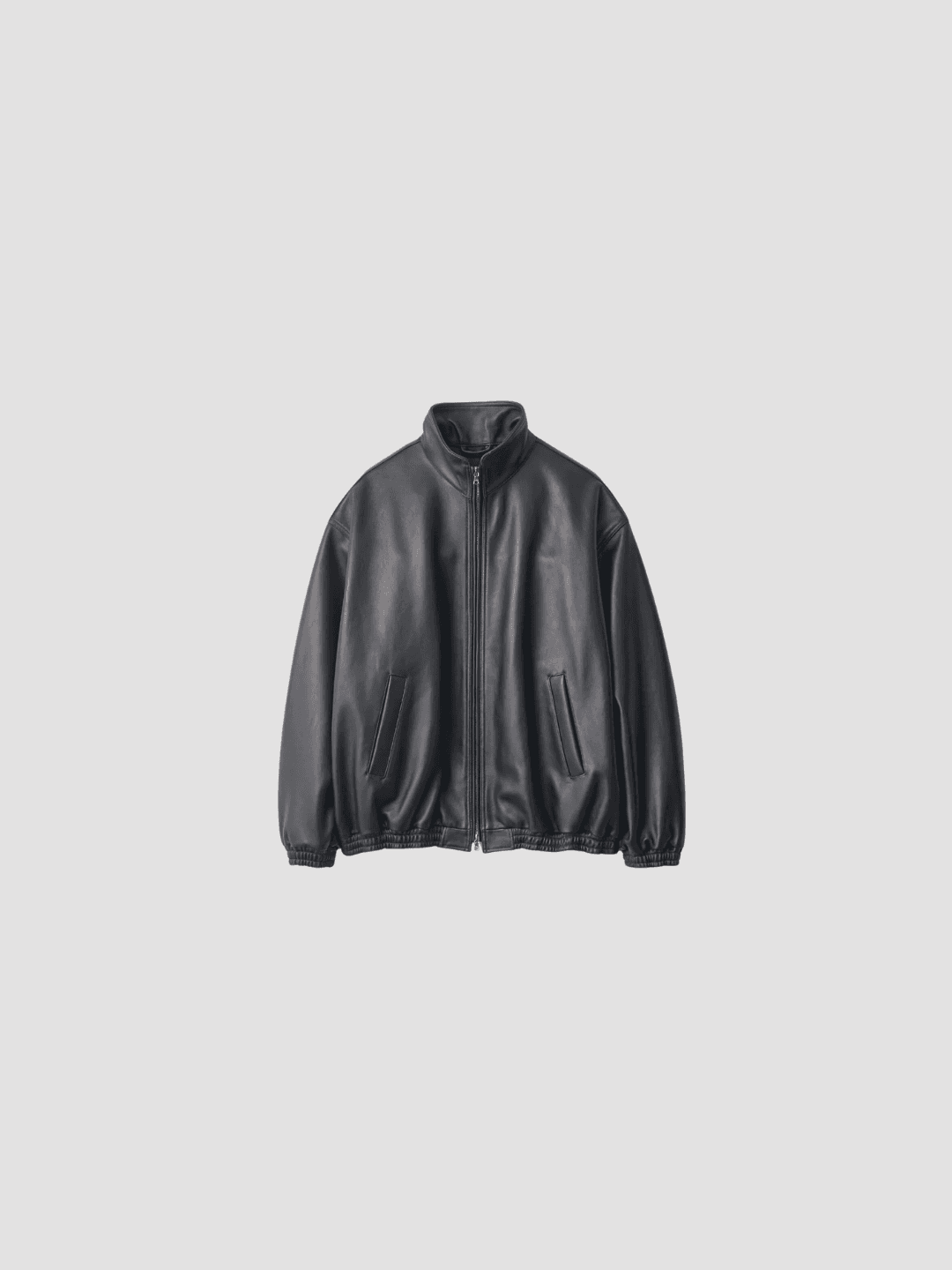 ssstein SHEEP LEATHER STAND COLLAR JACKET BLACK、VINTAGE BLACK、DARK BROWN(2/6)