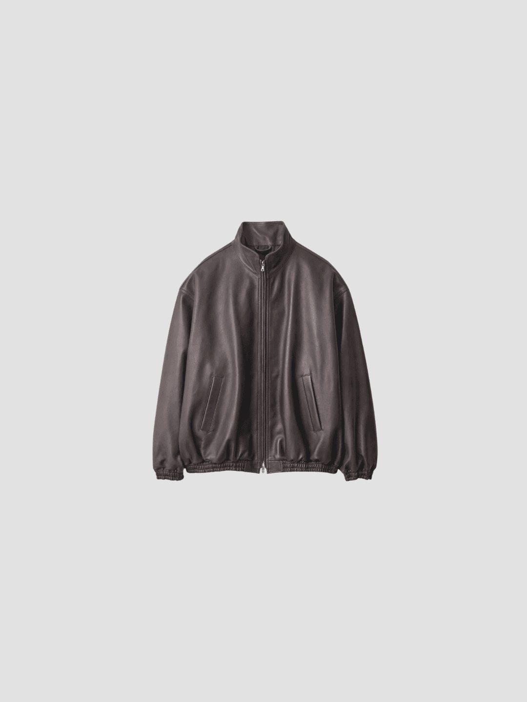 ssstein SHEEP LEATHER STAND COLLAR JACKET BLACK、VINTAGE BLACK、DARK BROWN(4/6)